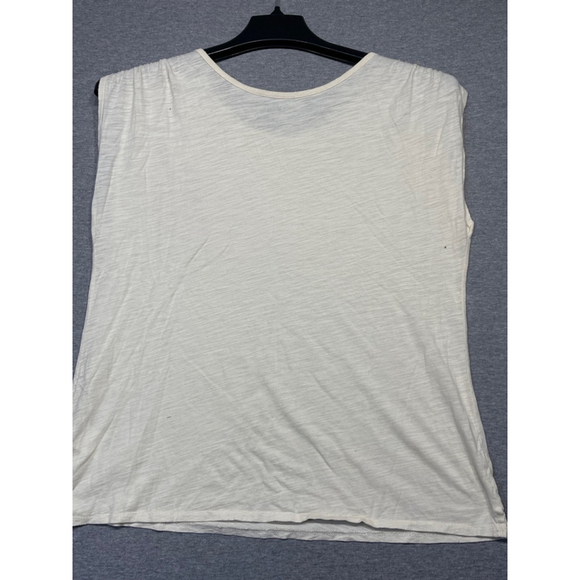 Women's The North Face Cream T-Shirt Size M - Picture 5 of 5